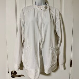 Cherokee Women's White Nursing Uniform/Scrub Jacket